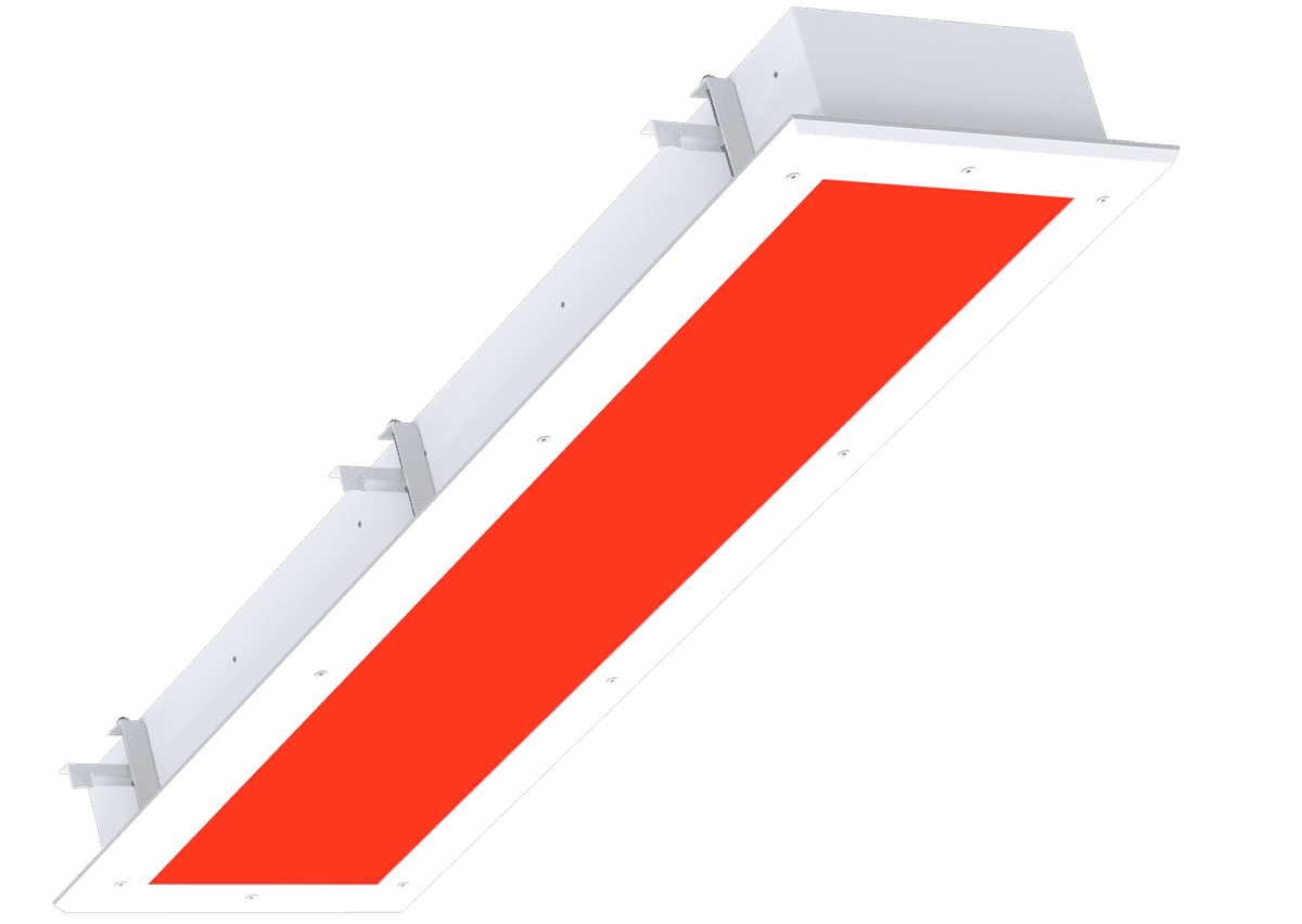 Amico Product: Cleanroom Series 1' x 4' Cleanroom Universal Red