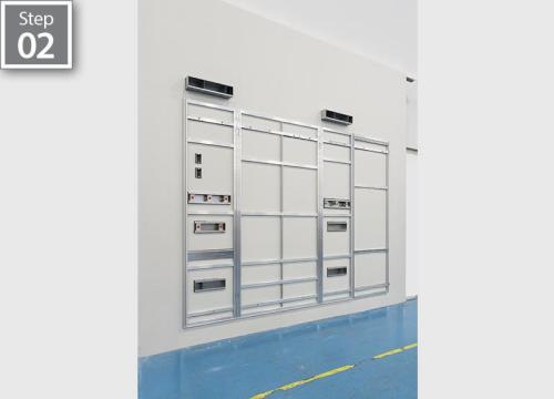 NuLook Solutions - Skeleton - 4 Step Process - Drywall & Frame