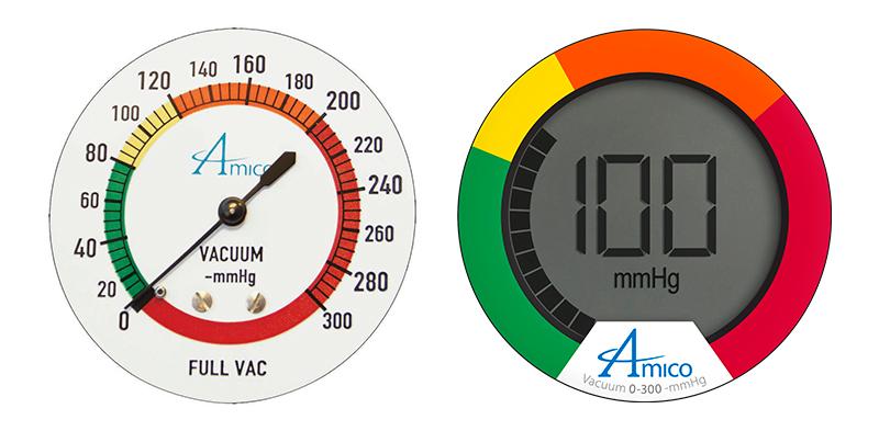 Analog or digital gauge