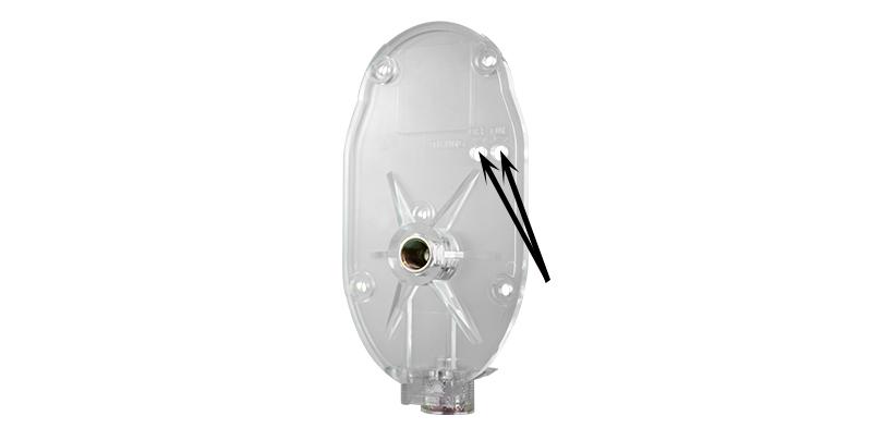 Back Plate with Access to Timing Valves