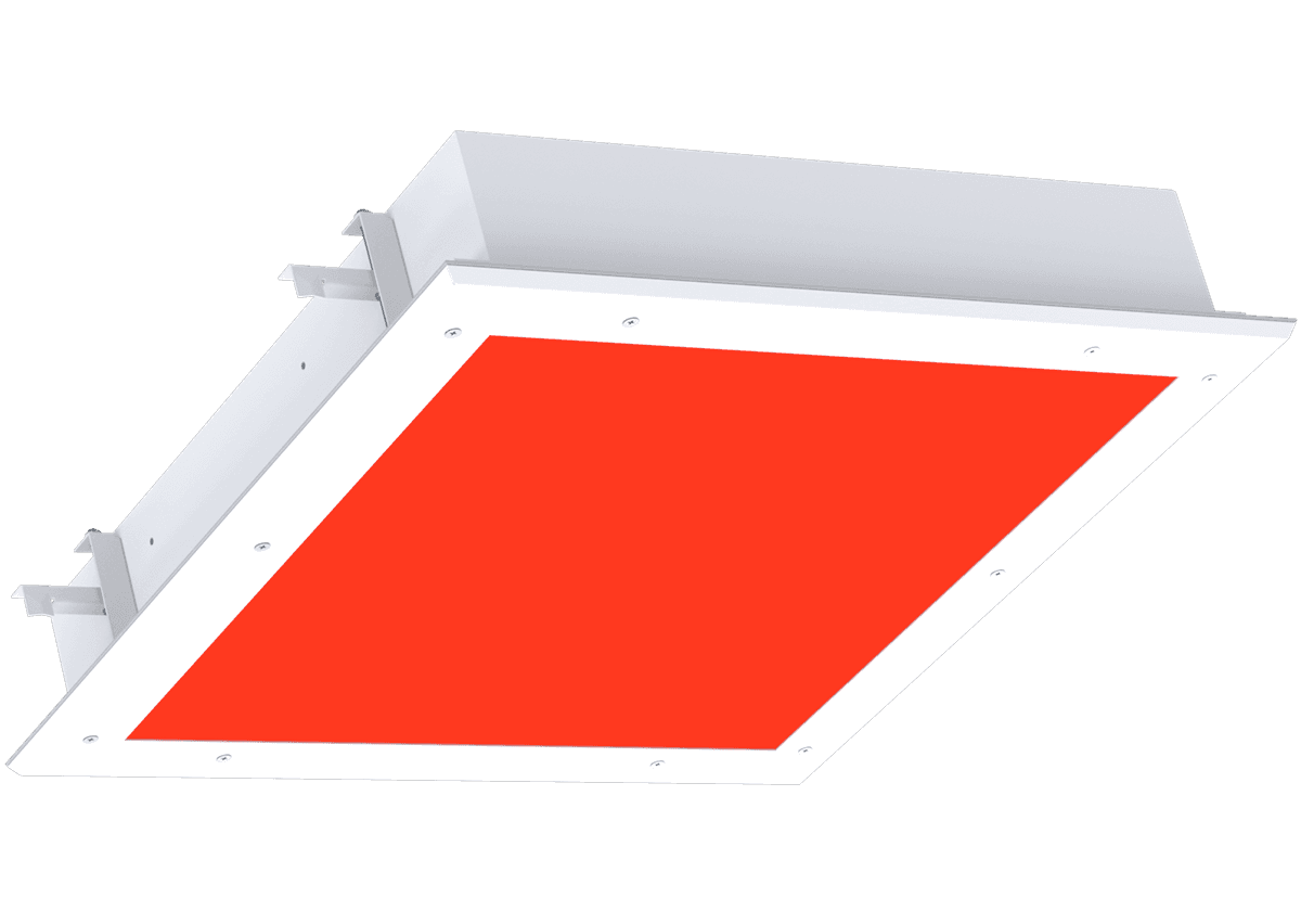 Main product image for Amico's Lights Cleanroom Series 2' x 2' Cleanroom Universal Red