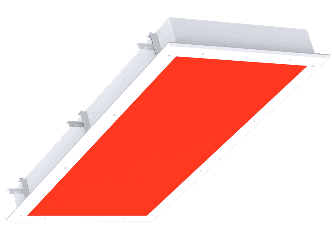 Main product image for Amico's Lights Cleanroom Series 2' x 4' Cleanroom Universal Red