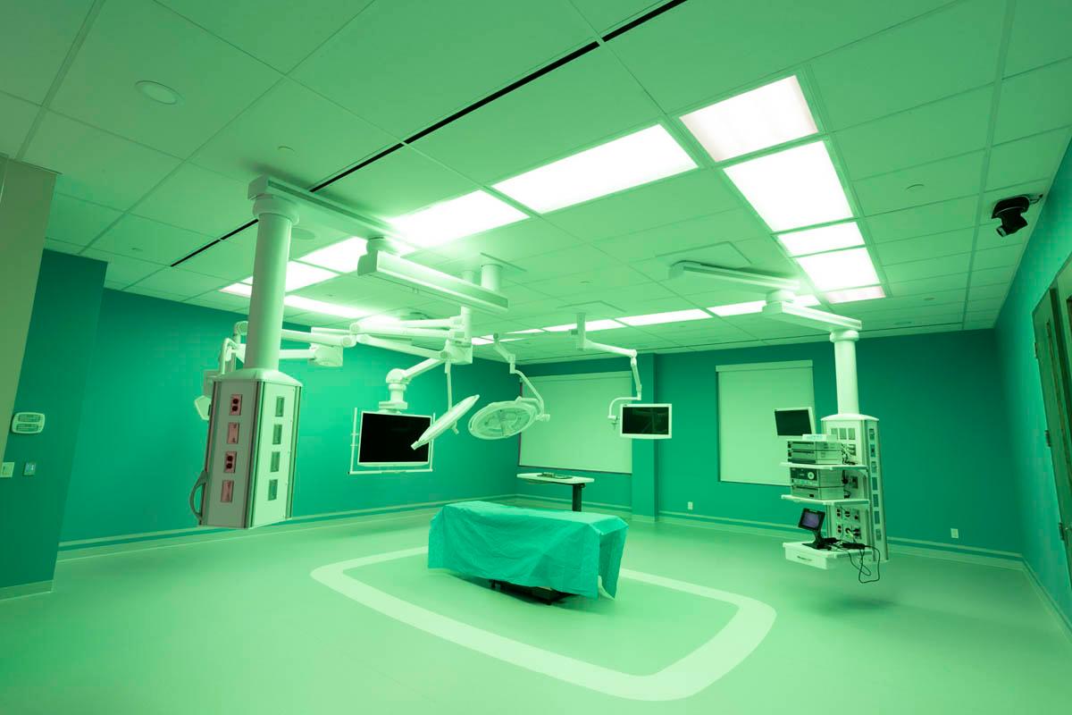 Gallery image for Amico's Solar Surgical 1' x 4' Luminaire Green and White