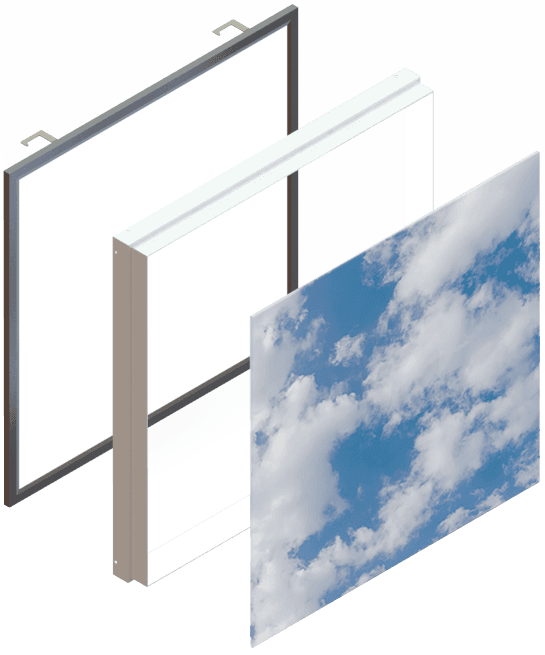 Amico Product: MRI Series 2' x 2' Image Ceiling Panel
