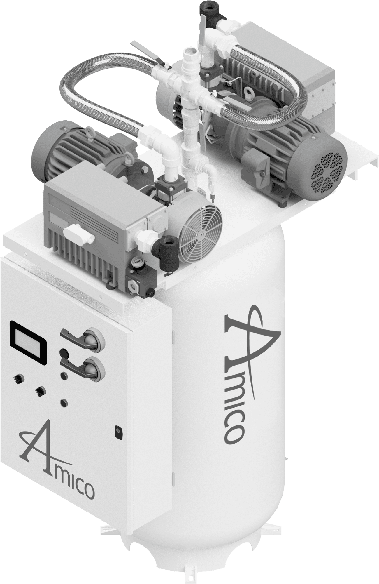 Amico Product: Oil Lubricated Rotary Vane