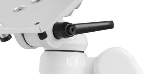 Handle for easy tilt adjustment