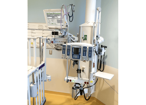 Gallery Image - AHM Monitor Arms (Adjustable Height)