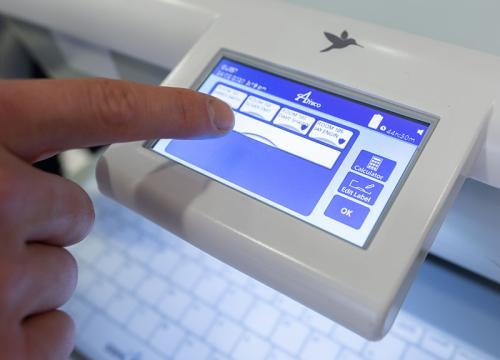 Adv Interface shows Drawer layout and label of HMA-SDRW-B-410