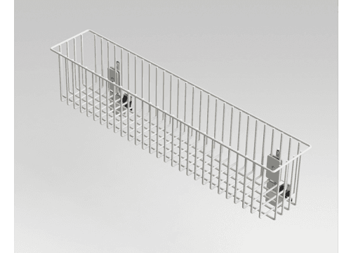 Gallery Image - Rail Mounted Storage Baskets