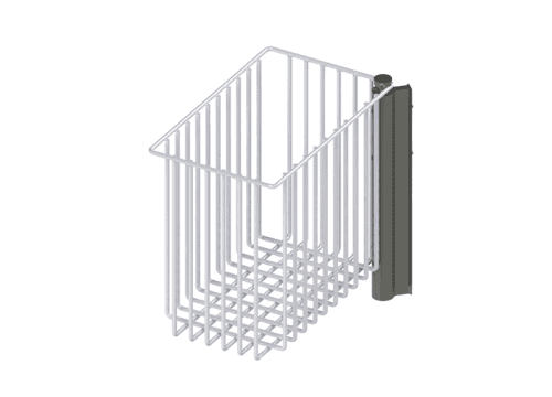 Gallery Image - Rail Mounted Storage Baskets