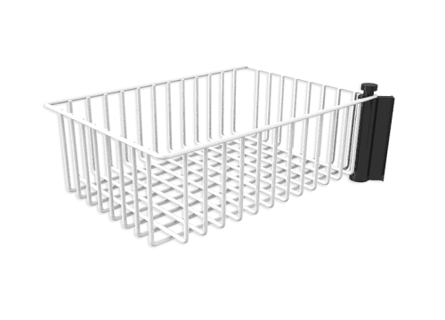 Gallery Image - Rail Mounted Storage Baskets