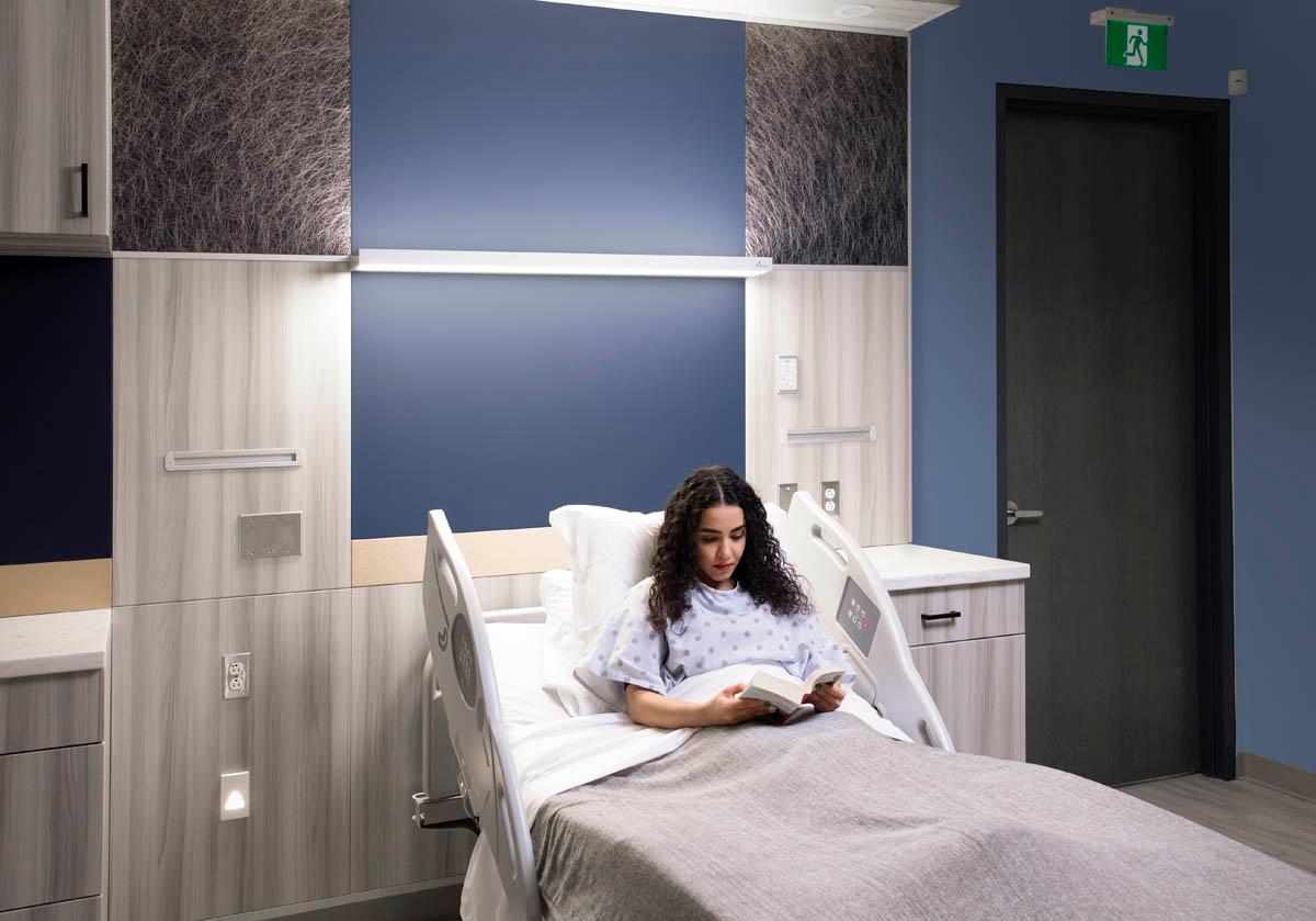Gallery image for Amico's Skyline Series Slimline Overbed - LED Light